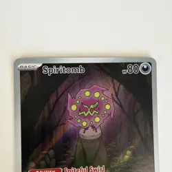 Spiritomb 148/132 Illustration Rare Mega Evolution Pokemon Near Mint - Image 3