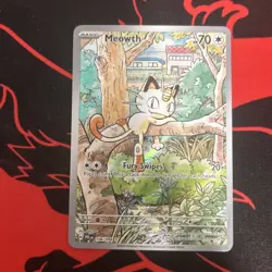 Pokemon TCG Meowth Full Art 106/094 B - Image 1