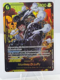 Bandai One Piece CCG Monkey.D.Luffy OP10-118 Secret Rare Parallel Foil 7000 - Image 1