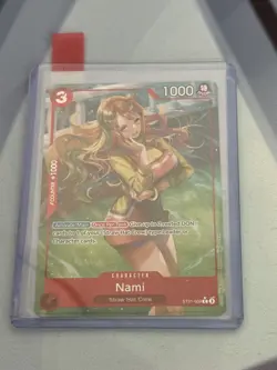 Nami ST21-009 C Parallel Alt Art Foil Starter Deck EX Gear 5 One Piece TCG NM - Image 4
