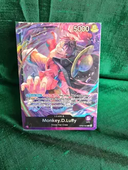 One Piece TCG-Starter Deck 18: PURPLE Monkey.D.Luffy (ST-18) DECK ONLY - Image 1