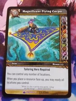 WOW TCG - Epic - Magnificent Flying Carpet - LP - Image 1