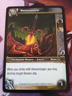 WOW TCG - Epic - Demonslayer - LP - Image 1
