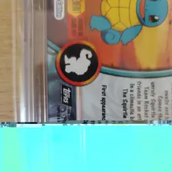 Topps CGC 9 1999 EN Squirtle Pokemon Topps Series 1 Second Print #07 - Image 3