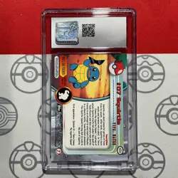CGC 10 Squirtle Topps #7 1999 Pokemon Card 7012 - Image 2