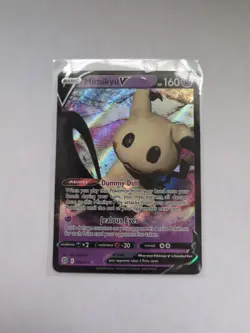 Pokemon Mimikyu v TCG Holo Ultra Rare Card Brilliant Stars 068/172 - Image 1