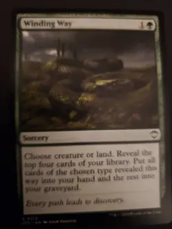 Winding Way C MTG Commander: Outlaws of Thunder Junction M/NM - Image 1
