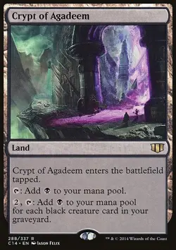 Crypt of Agadeem - Commander 2014 | MTG Card - Image 3