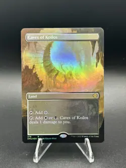 MTG Caves of Koilos (Borderless) (378) Foil Dominaria United DMU - Image 1