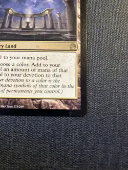 Nykthos, Shrine to Nyx - Magic The Gathering - Rare Legendary Land - Theros - Image 4
