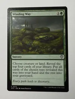 Winding Way #213 (NM) Thunder Junction OTC Magic MTG - Image 1