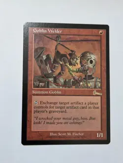 Goblin Welder Urza's Legacy Regular Magic the Gathering mtg nm - Image 1