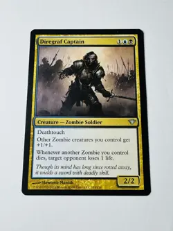 Diregraf Captain 148 Commander: Innistrad: Midnight Hunt Magic: The Gathering NM - Image 1