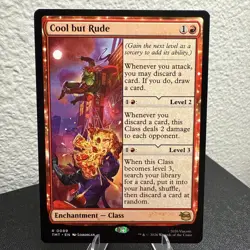 MTG Cool But Rude - 0089 - R - NonFoil - TMNT - MTG Magic The Gathering Mint - Image 1