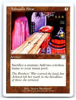 Ashnod's Altar 274 Uncommon Classic Sixth Edition Magic: The Gathering Near Mint - Image 1
