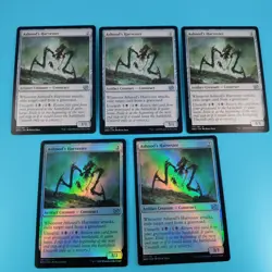 2022 MTG The Brothers' War #117 Ashnod's Harvester (x5 card lot, x2 foil) UC - Image 1