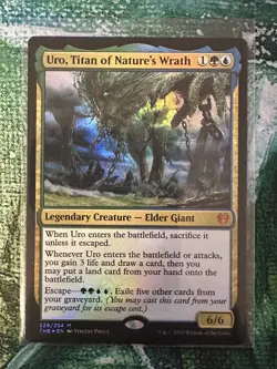 Uro, Titan of Nature's Wrath - Theros Beyond Death THB - MTG Foil - Image 1