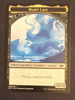 1x Token - Marit Lage (006) Modern Horizons LP MTG Magic the Gathering x1 MKE - Image 3
