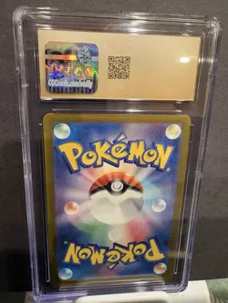 CGC Pristine 10 Pokemon Omanyte Art Rare Holo SV2a 151 #180/165 Jpn 2023 - Image 2