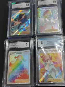 CGC Graded Pokemon Trainers Cards Lot Of 4 - Image 1