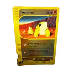 Nintendo Sandshrew Reverse Holo Common Sandstorm 2003 Pokemon TCG English 40 HP - Image 1