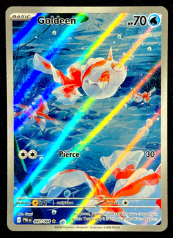 Pokemon Goldeen 087/084 IR ME05 Pitch Black NM Pack Fresh PSA 10 Candidate - Image 1