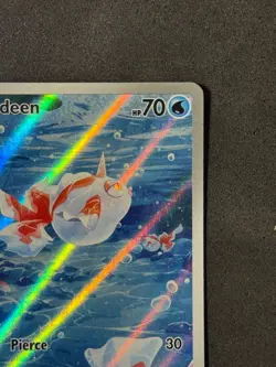 Pokemon Goldeen 087/084 IR ME05 Pitch Black NM Pack Fresh PSA 10 Candidate - Image 3