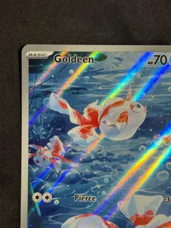 Pokemon Goldeen 087/084 IR ME05 Pitch Black NM Pack Fresh PSA 10 Candidate - Image 5