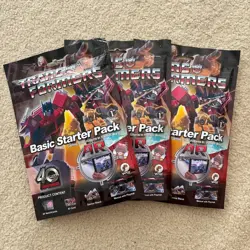 Transformers 40th Anniversary Vanch Card AR Starter Pack - New - Image 2