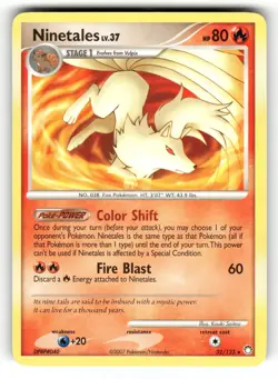 Ninetales NM 32/123 Mysterious Treasures Pokemon Rare Regular - Image 1
