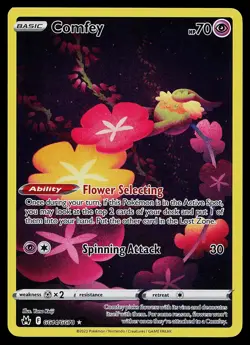 Pokemon Card - Comfey Crown Zenith GG14/GG70 Ultra Rare - Image 1