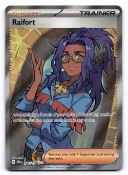 Raifort NM 142/131 Sv: Prismatic Evolutions Pokemon TCg Holo - Image 1