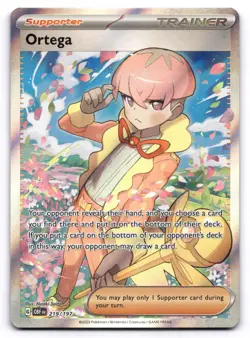 Ortega NM 219/197 SV03: Obsidian Flames Pokemon TCG Holo - Image 1