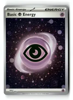 Basic Psychic Energy (Cosmos Holo) 005 SVE: Scarlet & Violet Energies Pokemon NM - Image 1
