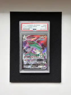 PSA 10 GEM MINT Rayquaza VMAX Climax Japanese Full Art Holo Pokemon 252/184 - Image 1