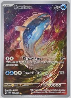 Dondozo 207/198 Illustration Rare Scarlet & Violet Pokemon Holo NM - Image 1