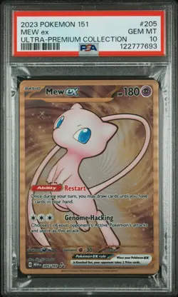 2023 POKEMON 151 ULTRA-PREMIUM COLLECTION #205 MEW EX PSA 10 - Image 1