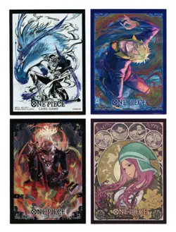 ONE PIECE Limited Edition vol.2 FULL SET Individual Card Sleeves Bandai Original - Image 1