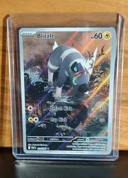 Pokemon TCG SV White Flare Blitzle Card 114/086 Illustration Rare - Image 1