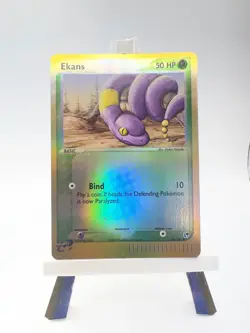 Pokemon card: Ekans, 64/100, Sandstorm, Reverse Holo, (LP) - Image 1