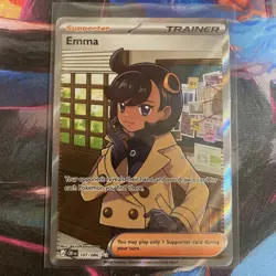 Emma 107/086 Ultra Rare ME04: Chaos Rising Pokemon Holo Near Mint - Image 1