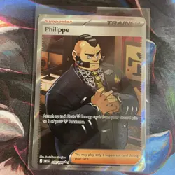Pokemon TCG Philippe 110/086 Trainer Supporter - Chaos Rising CR1en English - Image 1