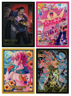 ONE PIECE Limited Edition vol.3 FULL SET Individual Card Sleeves Bandai Original - Image 1