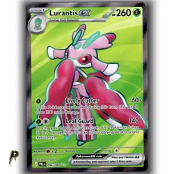 Pokemon Pitch Black Lurantis ex 096/084 Ultra Rare Full Art Holo Card NM - Image 1