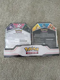 Pokemon TCG V Heroes Bundle Tin 2-Pack Jolteon & Espeon NEW SEALED Box Boosters 820650855658 - Image 2