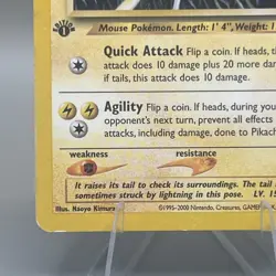 Pokemon TCG Pikachu 70/111 Neo Genesis English 1st Edition Common Basic 50 HP - Image 5