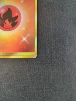 Pokemon TCG Fire Energy Burning Shadows Holo Card 167/147 Secret Rare - Image 4