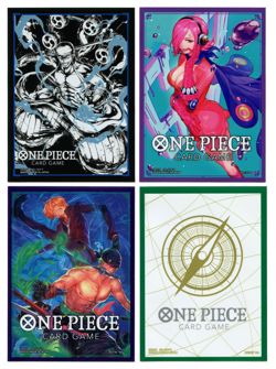 ONE PIECE Official Sleeves vol.5 FULL SET Individual Card Sleeves Bandai Orig. - Image 1