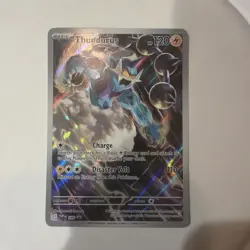 Pokemon TCG Thundurus Promo 209 Holo Rare Near Mint Condition Card - Image 1