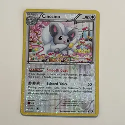 Cinccino RC19/RC25 Holo Legendary Treasures: Radiant Collection Pokemon NM - Image 1